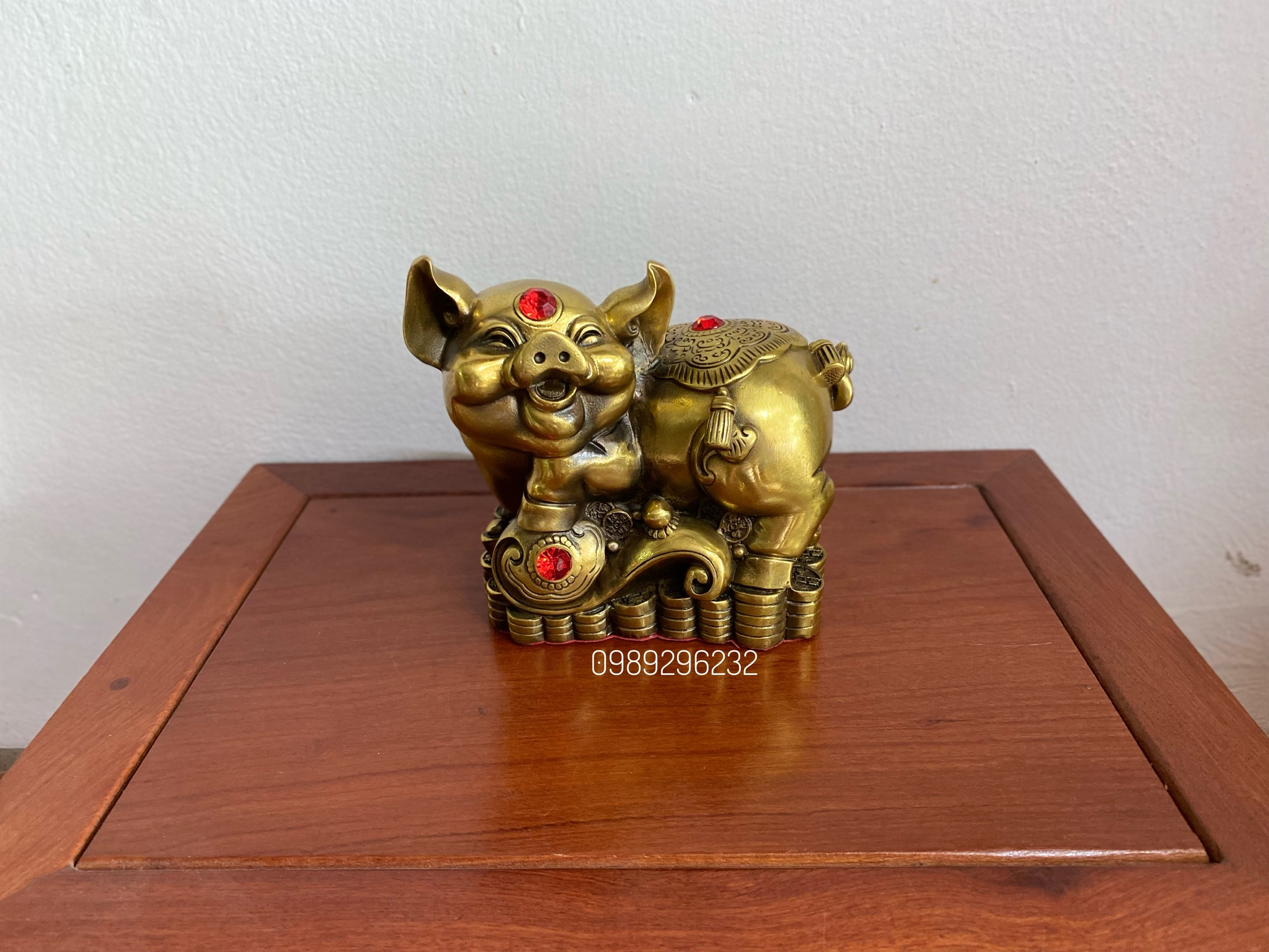 Tượng Heo  phong thuỷ bằng đồng