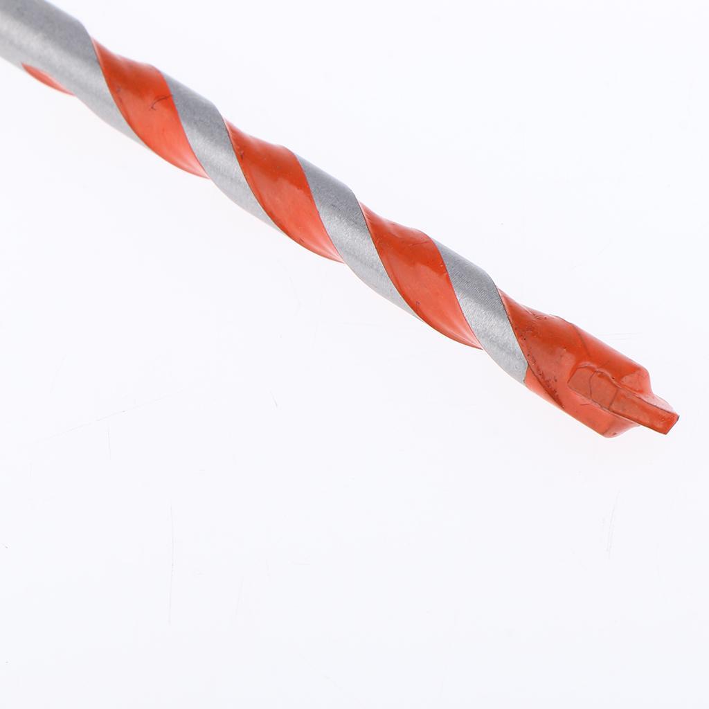 3X Multipurpose Alloy Triangle Shank Glass/Ceramic/Tile Drill Bit 6mm