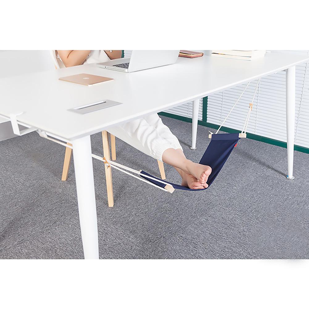 Treo Bàn Đạp Để Bàn Văn Phòng Nhà Chân Mềm Mại Xoay Di Động Ngoài Trời Học Ghế Làm Việc Chân Võng Mini