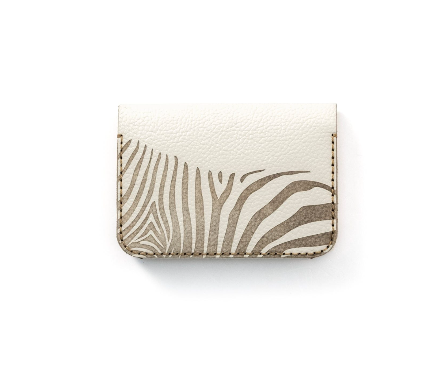 Bộ sản phẩm Ngựa Vằn, chất liệu da bò , hiệu Khắc Tên - Hàng chính hãng