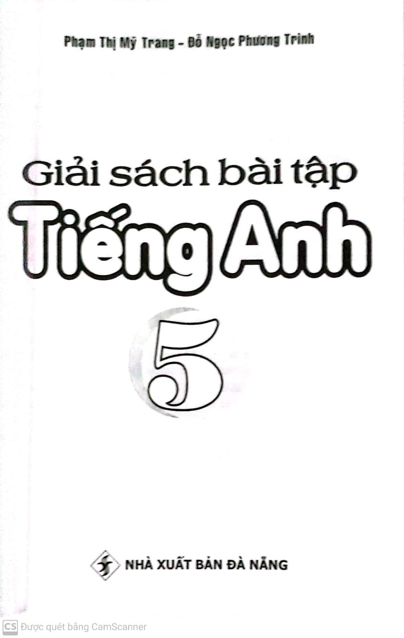 Giải Sách Bài Tập Tiếng Anh 5