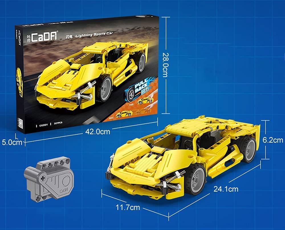 Đồ Chơi Lắp Ráp Xe Thể Thao Lightning Sports Car - CaDA C52021W