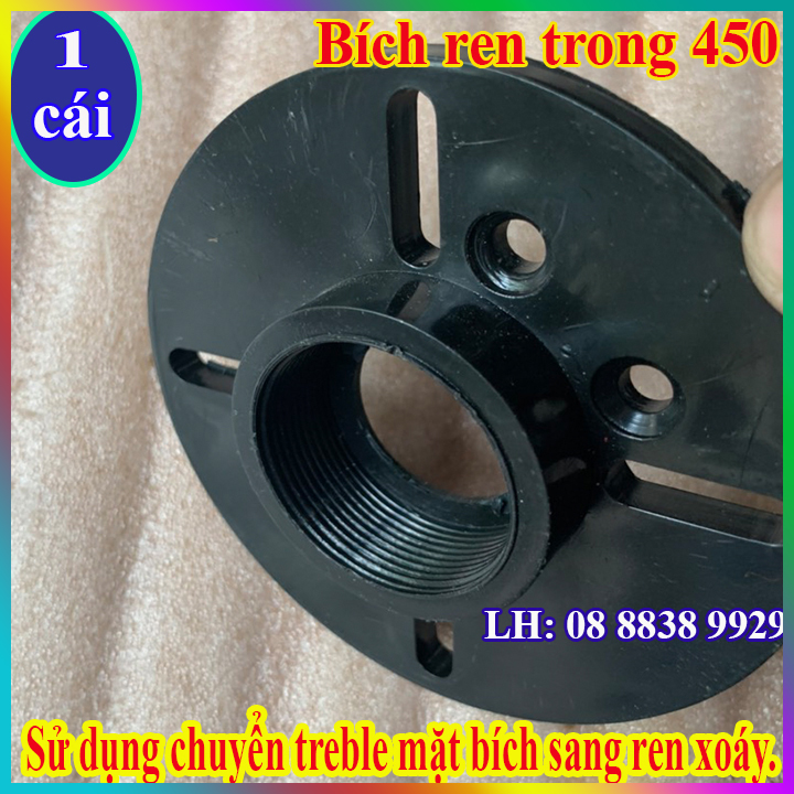 MẶT BÍCH HỌNG LOA 450 - CHUYỂN SANG REN XOÁY TRONG - GIÁ 2 CÁI