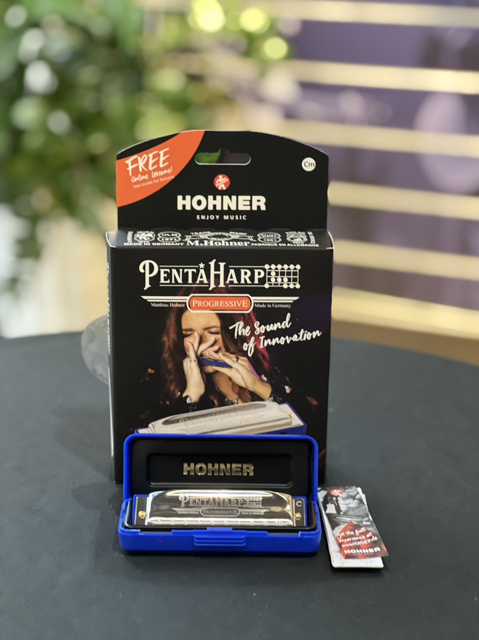 Kèn harmonica diatonic 10 lỗ Penta harp hãng Hohner-Nhập Đức