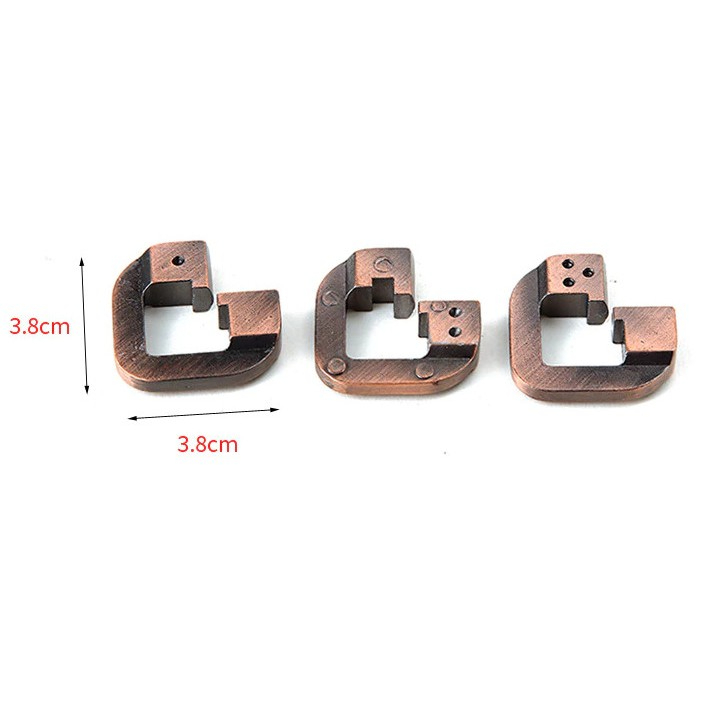 Đồ chơi trí tuệ Nhật Bản_Thử thách trí não_The 3G (Chain Link)- Hanayama Puzzle_Hack Xoắn não & Giáo dục_IQ Toys_Tư Duy