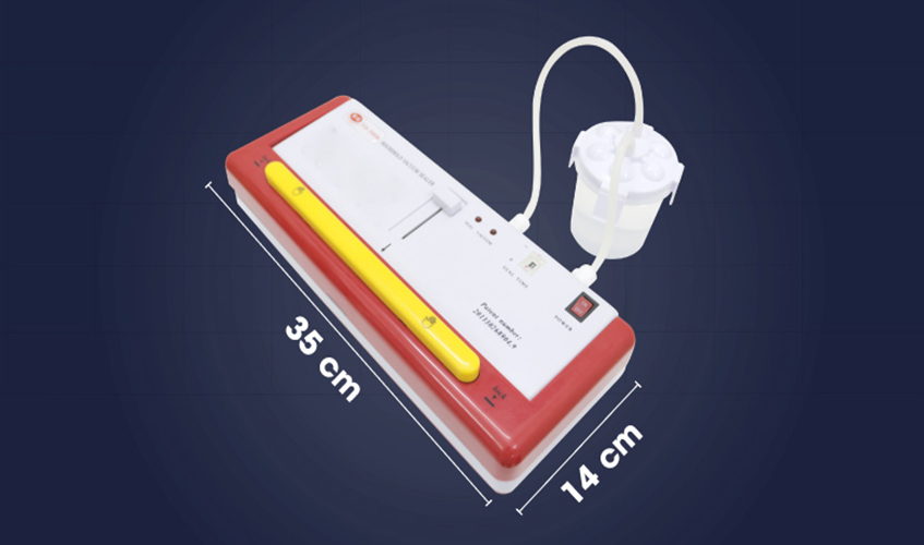 Máy Hút Chân Không, Đóng Gói Thực Phẩm Mini Gia Đình DZ300B NEWSUN- Nhỏ Gọn Tiện Lợi - Hàng Chính Hãng