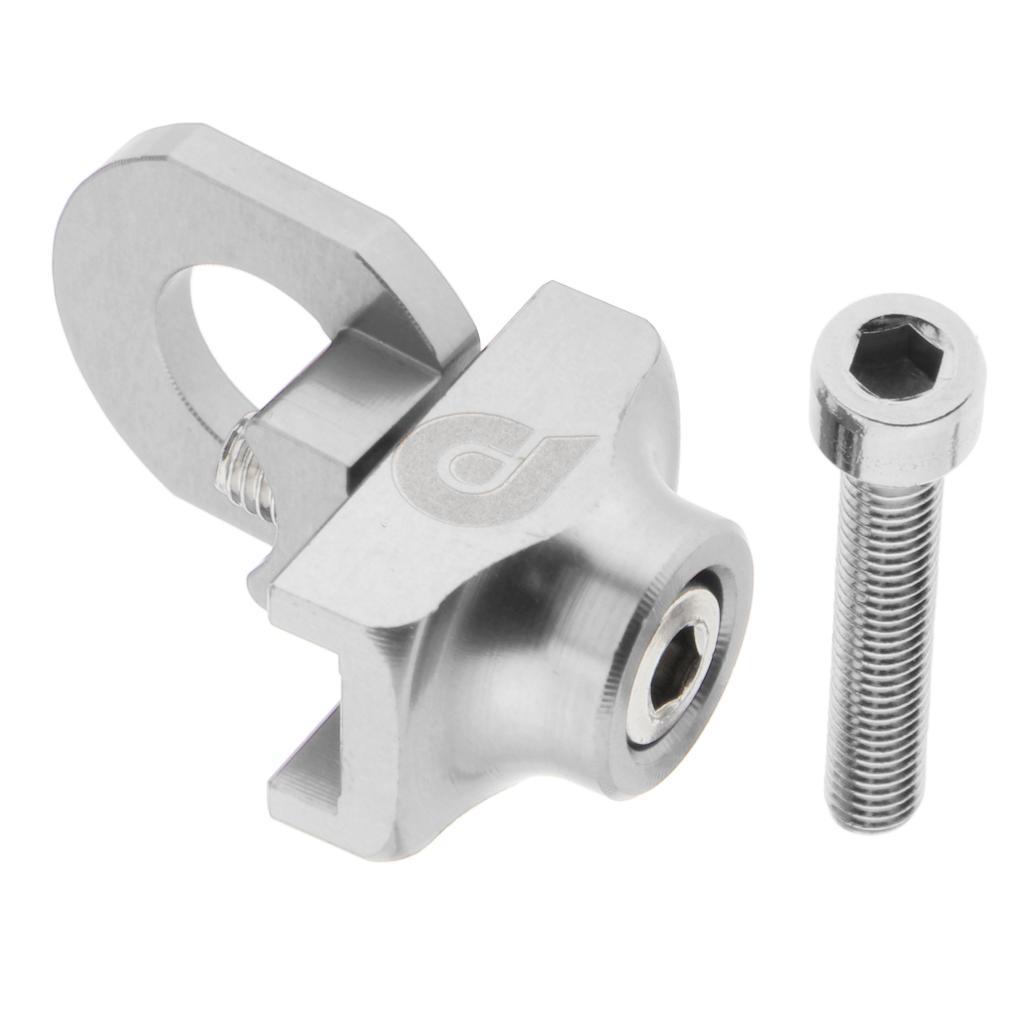Bicycle Chain Tensioner Folding BMX Single Speed Bike Chain Guide Adjuster Fastener