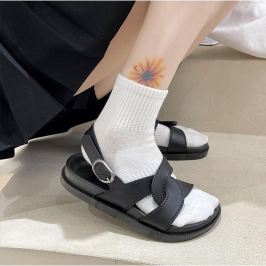 Form To Sandal Dép Quai Hậu Quai Xoắn Đế 2,5cm Mềm Êm Chân Đi Học, Đi Làm G167