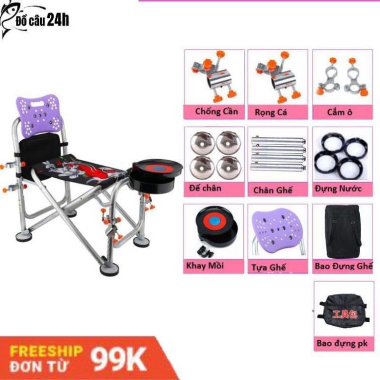 Sale to hot - Ghế Câu Đài, Ghế Ngồi Mọi Địa Hình, Đủ Phụ Kiện - Đồ Câu 24h - sale - xả hàng tồn