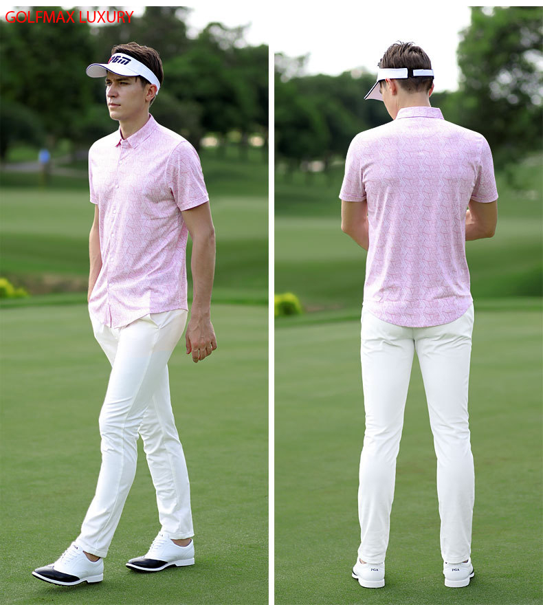 Áo cộc tay golf nam cao cấp_Chính hãng PGM_YF318