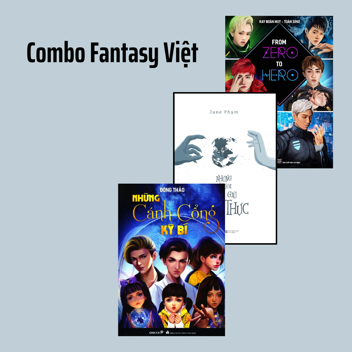 Sách: Combo 3 cuốn Fantasy Việt