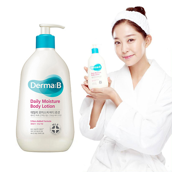 Kem Dưỡng Derma:B Daily Moisture Body Lotion 400ml