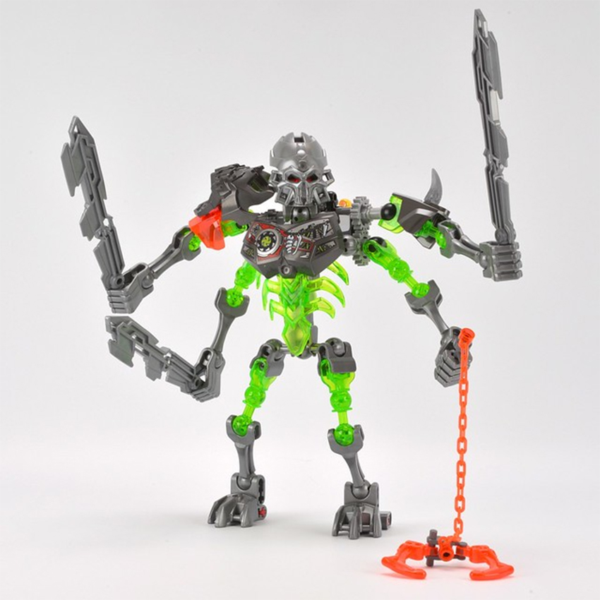 Bộ mô hình đồ chơi Bionicle 710-2 Skull Slicer dành cho bé trên 8 tuổi (73 chi tiết)