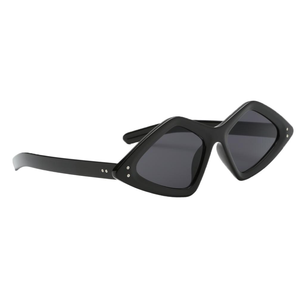 Vintage Women Men Sunglasses Black 1