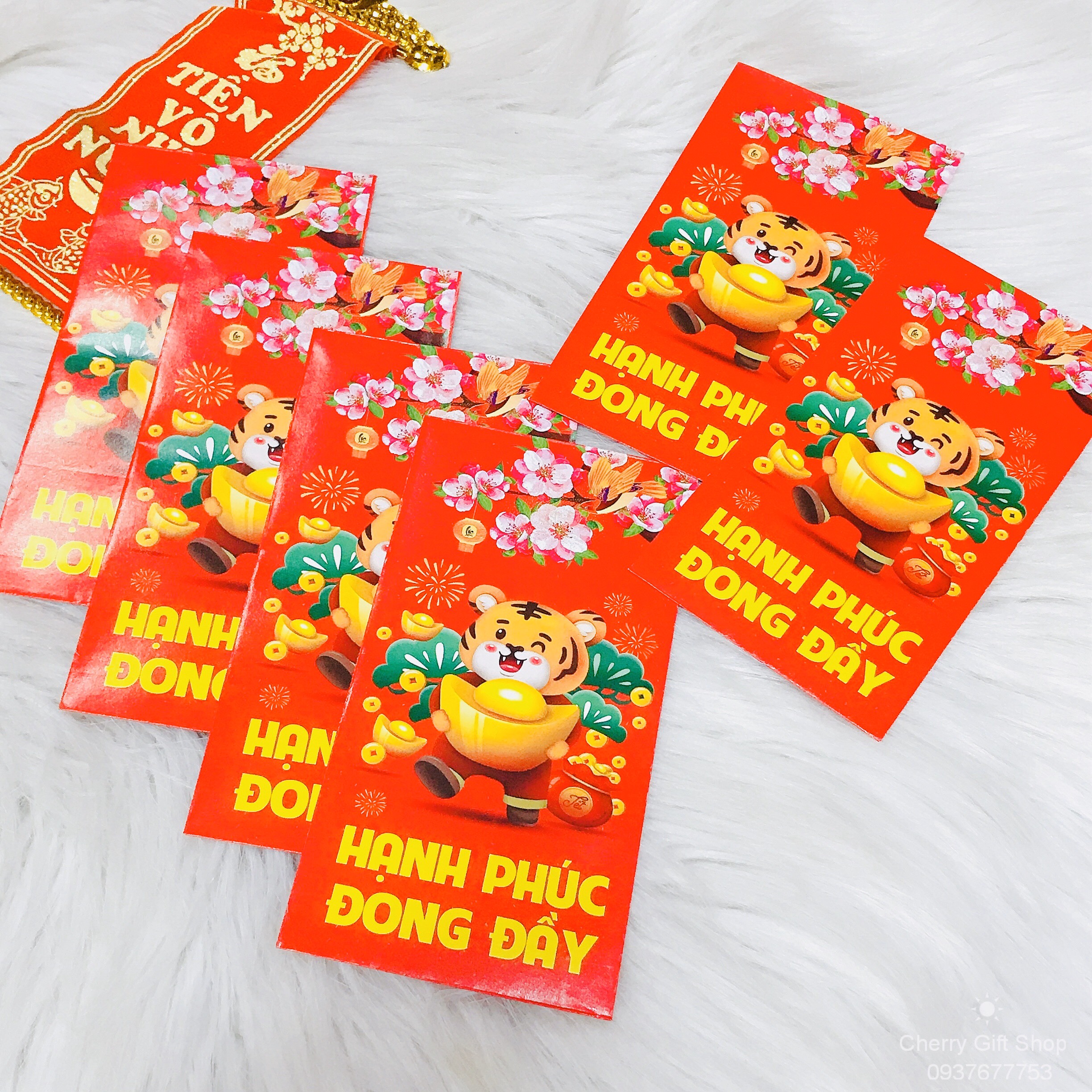 Bao Lì Xì Tết 2022 - Set 6 Bao Lì Xì Giá Rẻ Nhiều Hình Dễ Thương