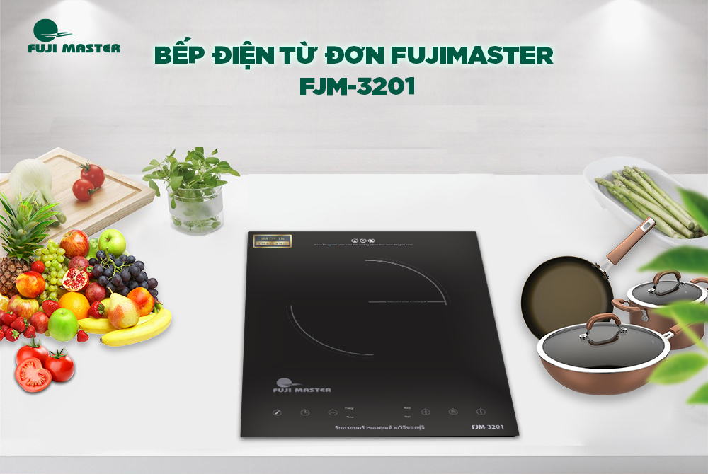 Bếp Điện Từ Đơn Âm Fuji Master FJM-3201- HÀNG CHÍNH HÃNG