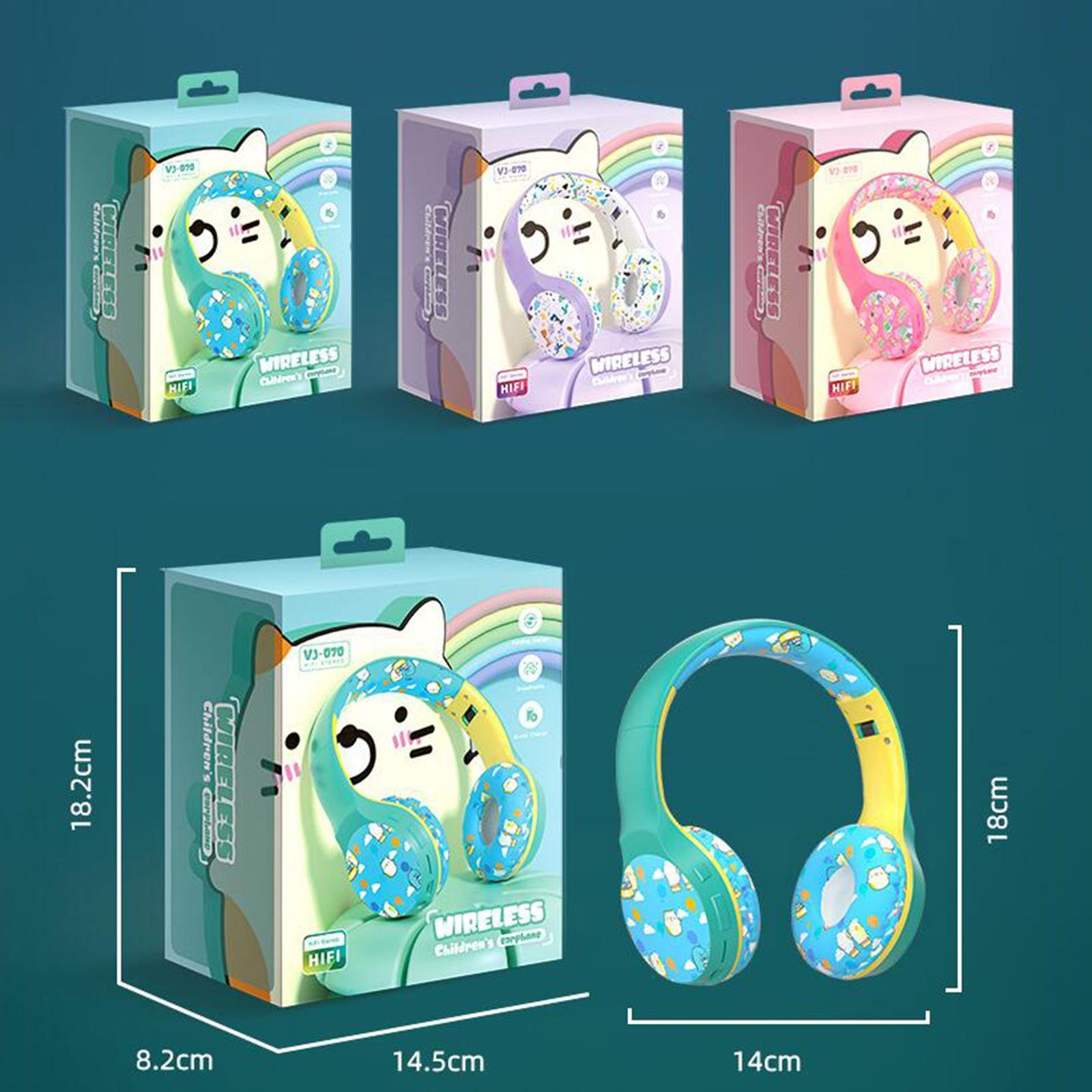 Over-Ear Headphones with Microphone 3.5mm Gaming HiFi Sound 3D Stereo