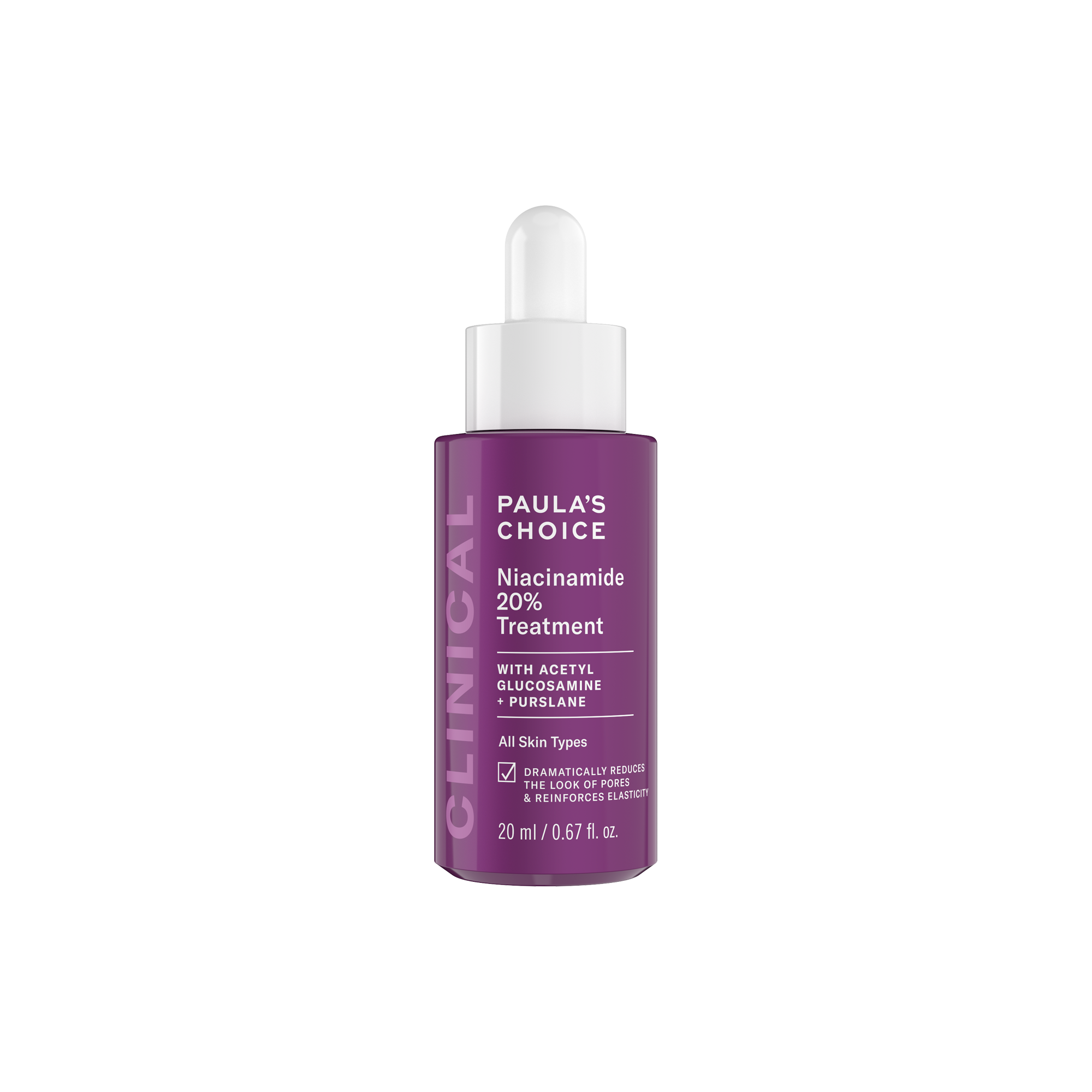 Tinh chất se khít lỗ chân lông tối ưu Paula's Choice Clinical Niacinamide 20% Treatment 20ml mã 8030