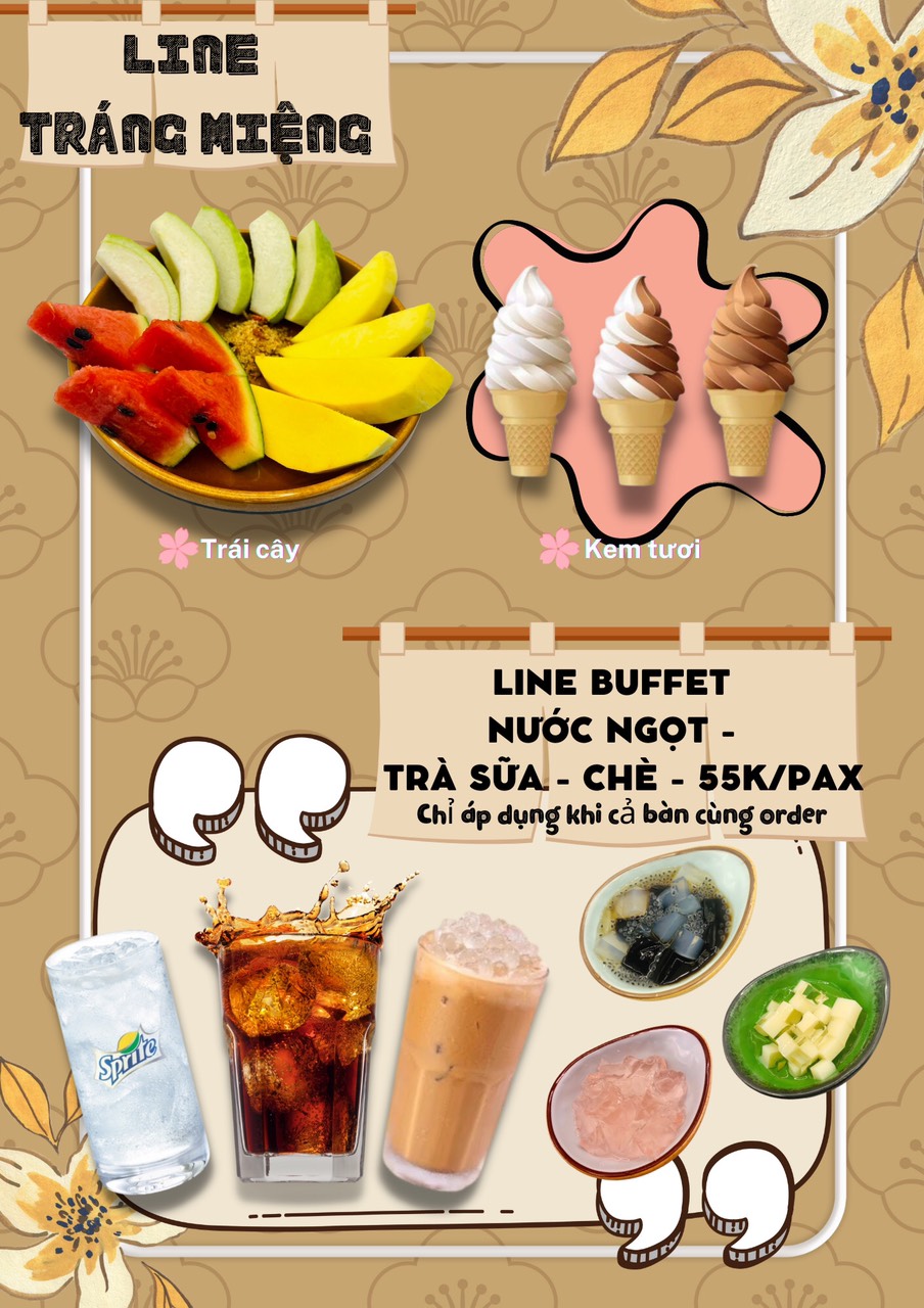 Hình ảnh Buffet Nướng Rakuen BBQ - Menu Buffet Fuku