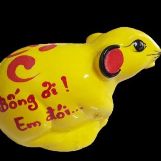 Chuột sứ tiết kiệm - chất liệu sứ cao cấp