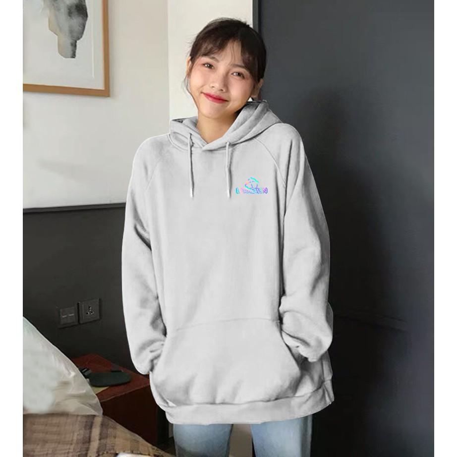 Áo hoodie Unisex dạ quang - Áo khoác nỉ phản quang họa tiết Doremon in cao cấp