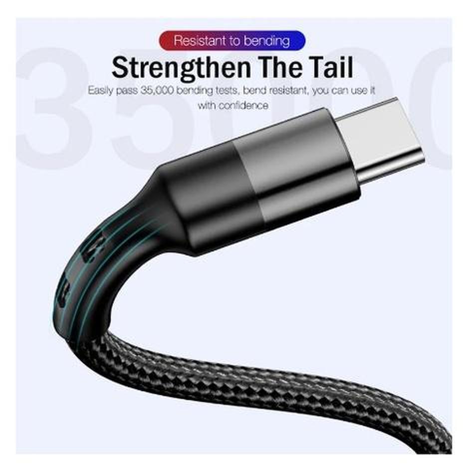 Dây cáp sạc nhanh Usb C sang Usb Type C 100W 60W PD cao cấp