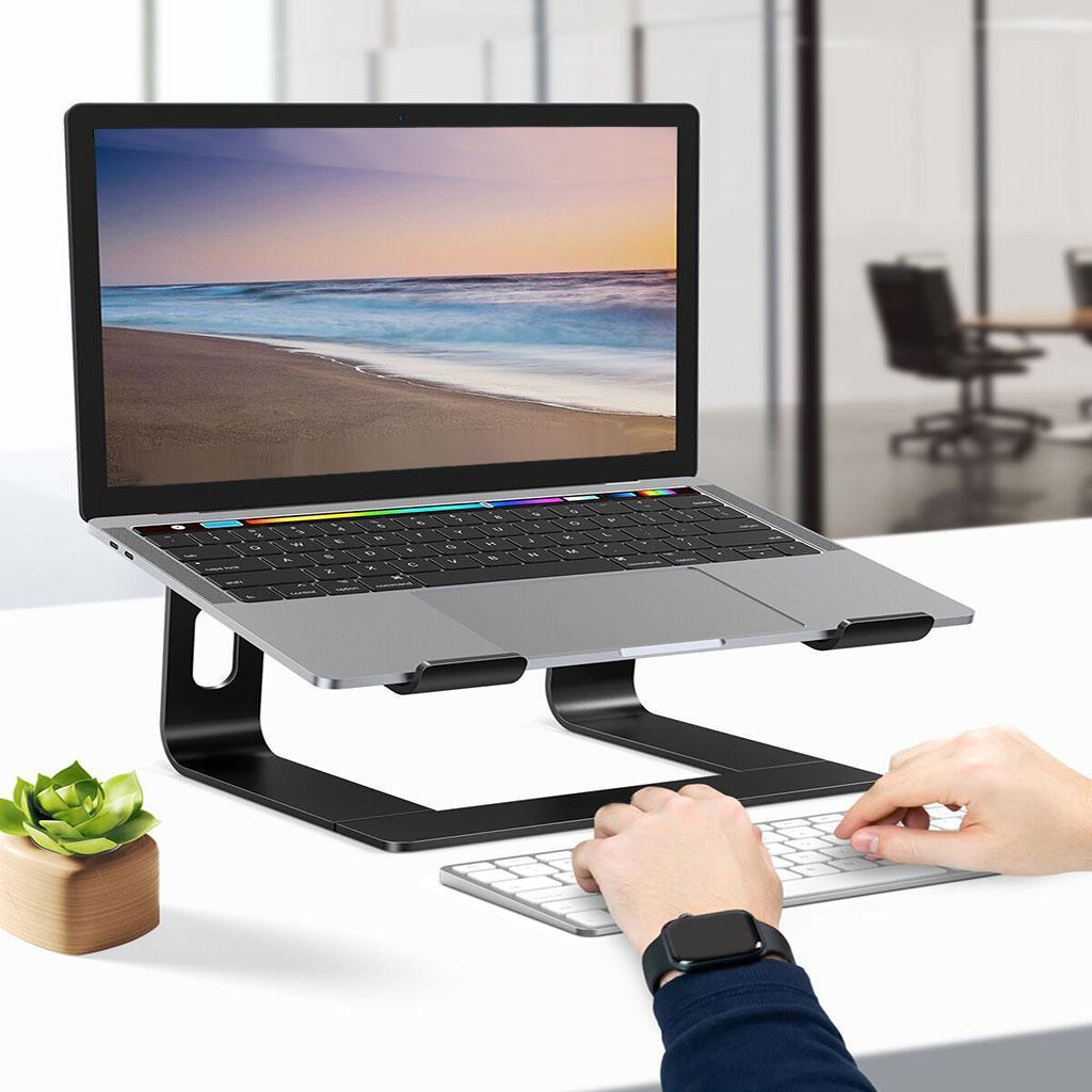 Desktop Laptop Stand Portable Aluminum Ergonomic -15.6" Notebook