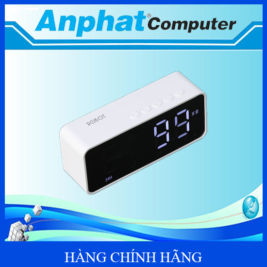 Loa Bluetooth 5.0 ROBOT RB150 Màn Hình LED Kiêm Đồng Hồ Báo Thức  - Hàng Chính Hãng