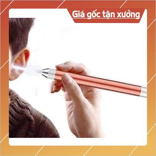 Dụng sụ soi tai và vệ sinh tai có đèn sáng, soi tai có đèn, bộ soi tai có hộp sịn có đèn