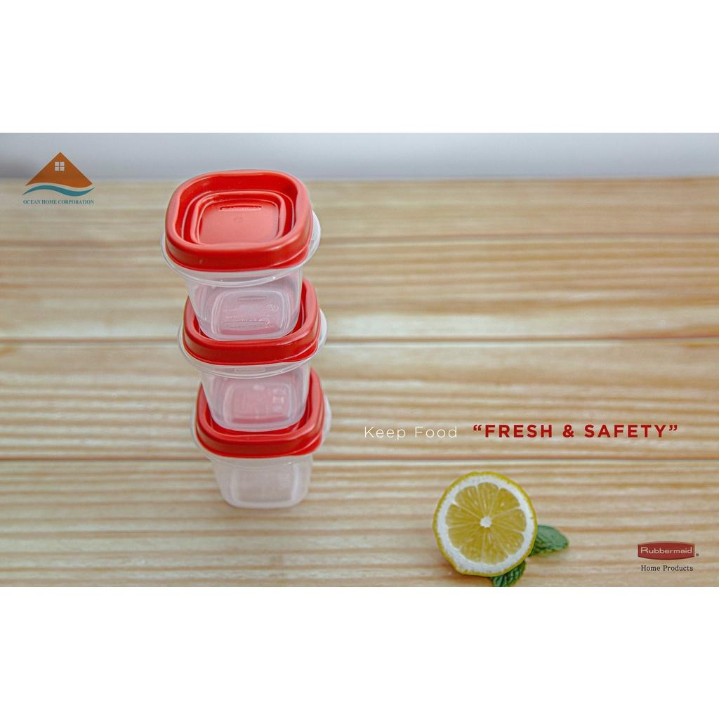 Set 3 hộp đựng thực phẩm RUBBERMAID