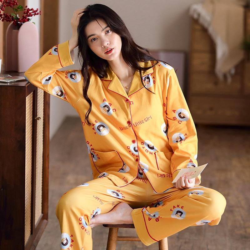 BỘ PIJAMA NỮ CAO CẤP, COTTON MỀM MỊN, SỜ MÁT TAY, SIZE M-2XL