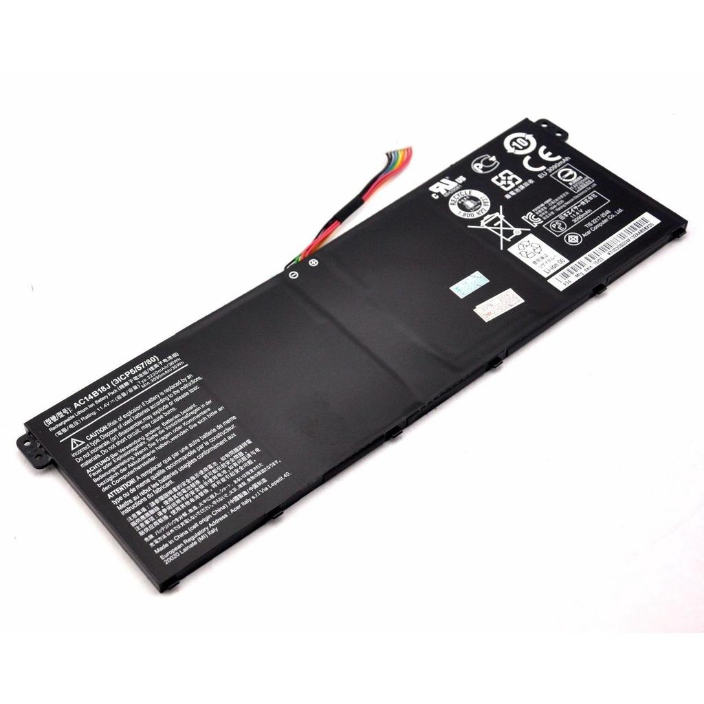 Pin Battery Dùng cho Laptop Acer Aspire B116-M B115 B115-M A315-31 A315-51 AC14B13J (AC14B18J)Original 35wh