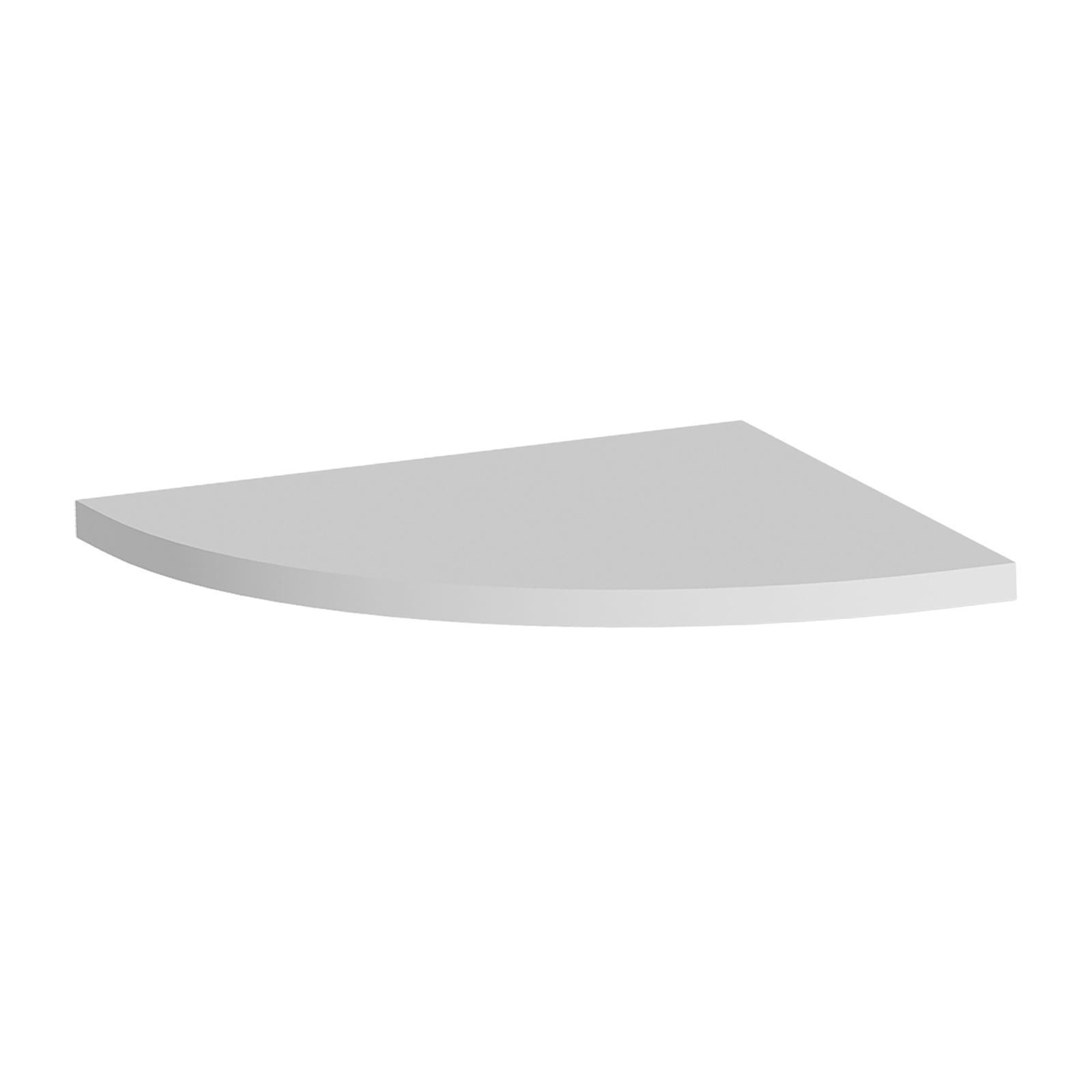 Corner Shelf,Round End Wall Mounted Display Shelf for Bedroom,Living Room,Home Decor