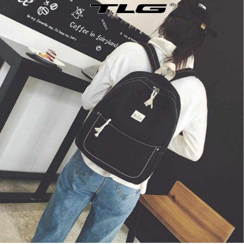 ️️ Ba Lô Sinh Viên Đồ Da Thành Long TLG Tặng 01 Bút Bi Cao Cấp TLG 208069
