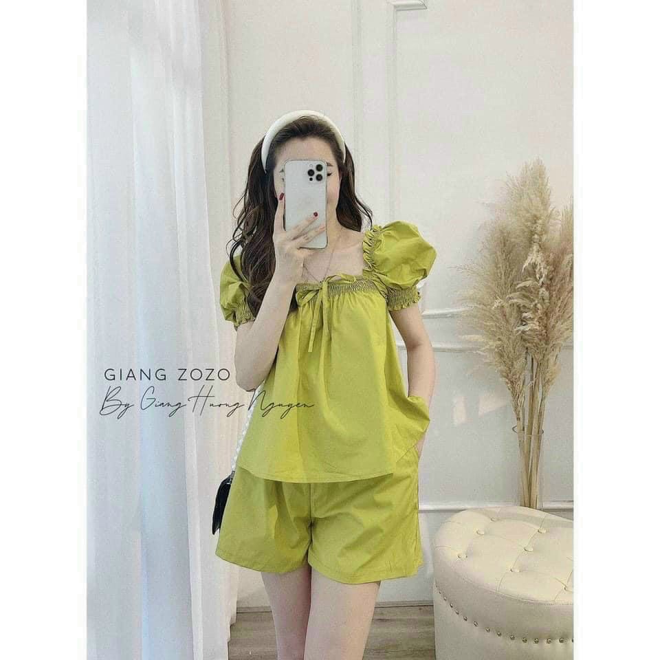 SÉT BỘ NHÚN NGỰC TAY PHỒNG 2 MÀU Y HÌNH