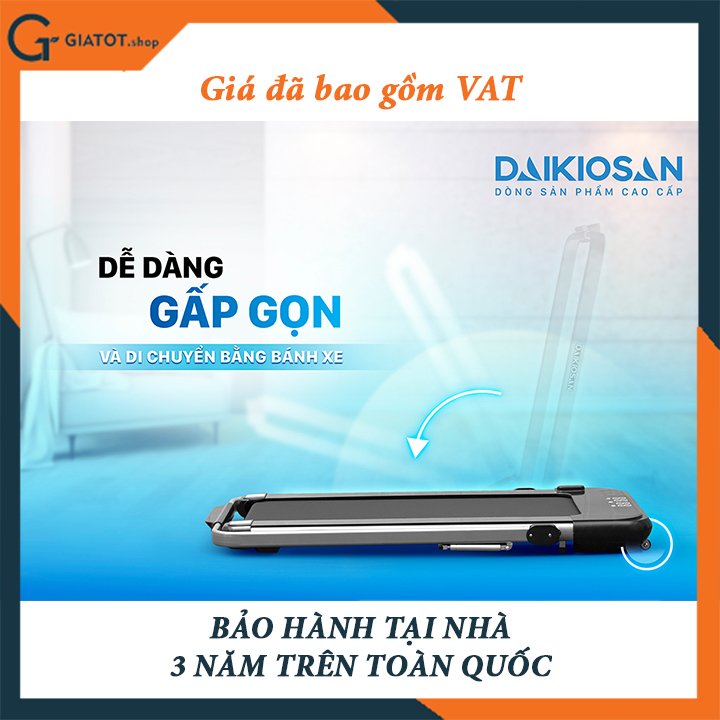 Máy chạy bộ đơn năng chính hãng Daikiosan DVCB-00001