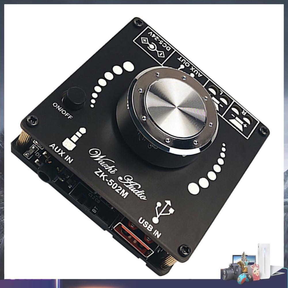Bảng mạch khuếch đại âm thanh ZK-502M Mini Bluetooth 5.0 50WX2