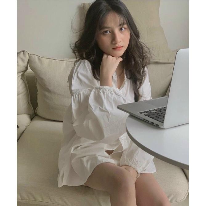 ÁO SƠ MI CỔ TRÒN