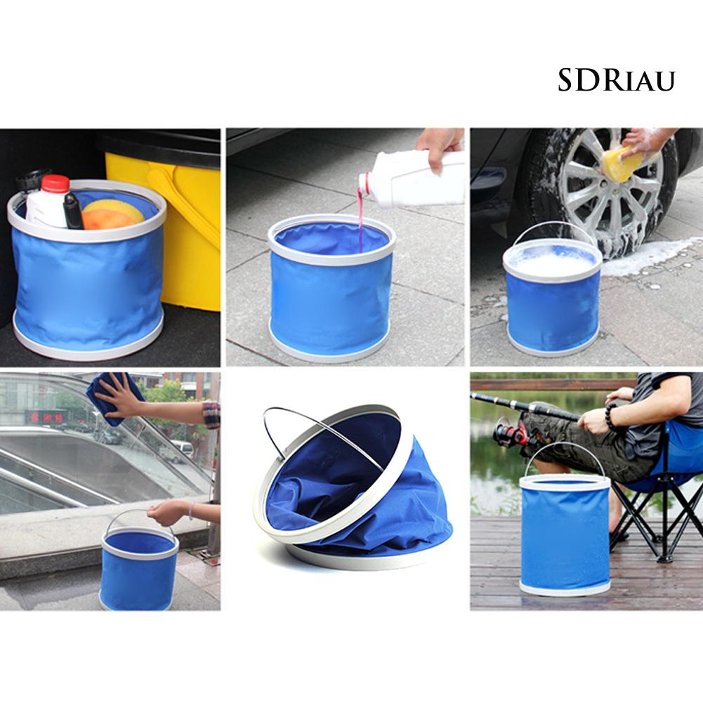 Xô Nhựa Đựng Nước 11l Có Thể Gấp Gọn Tiện Lợi