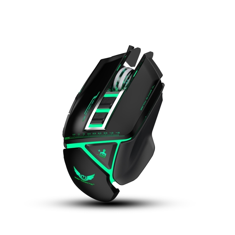 Chuột cơ gaming led RGB 3200DPI - X400B mechanical Gaming mouse 11 Key