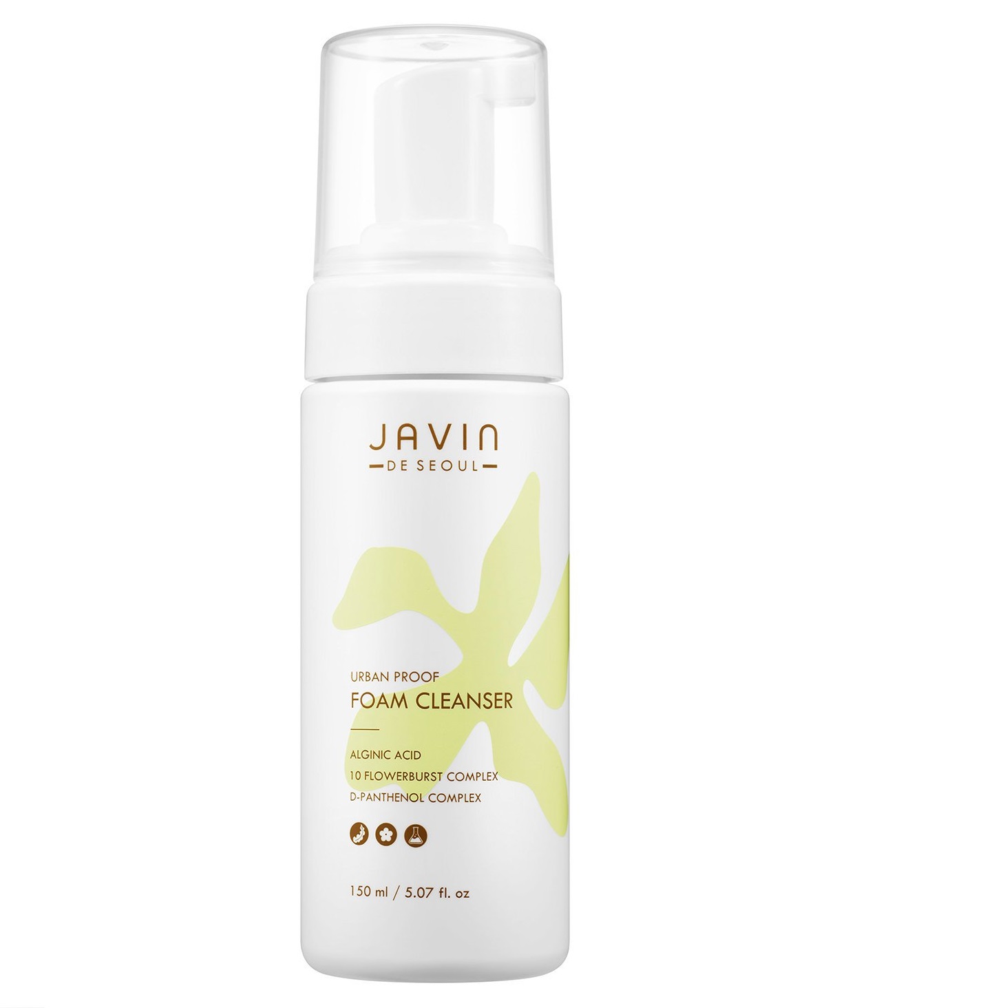 Combo 2 Chai sữa rửa mặt dưỡng ẩm trắng da tạo bọt Javin De Seoul Hàn Quốc 150ml/ Tuýp