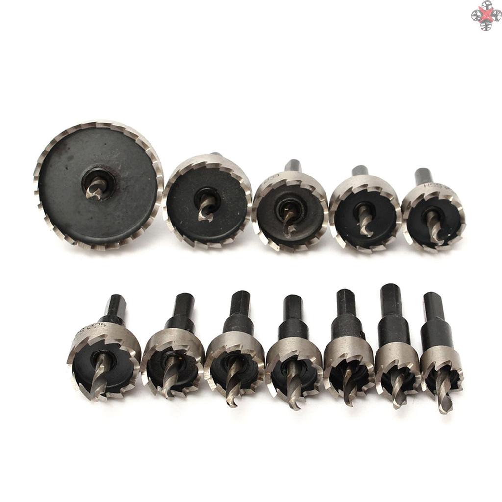 Bộ 12 Mũi Khoan Thép Không Gỉ 15-50mm