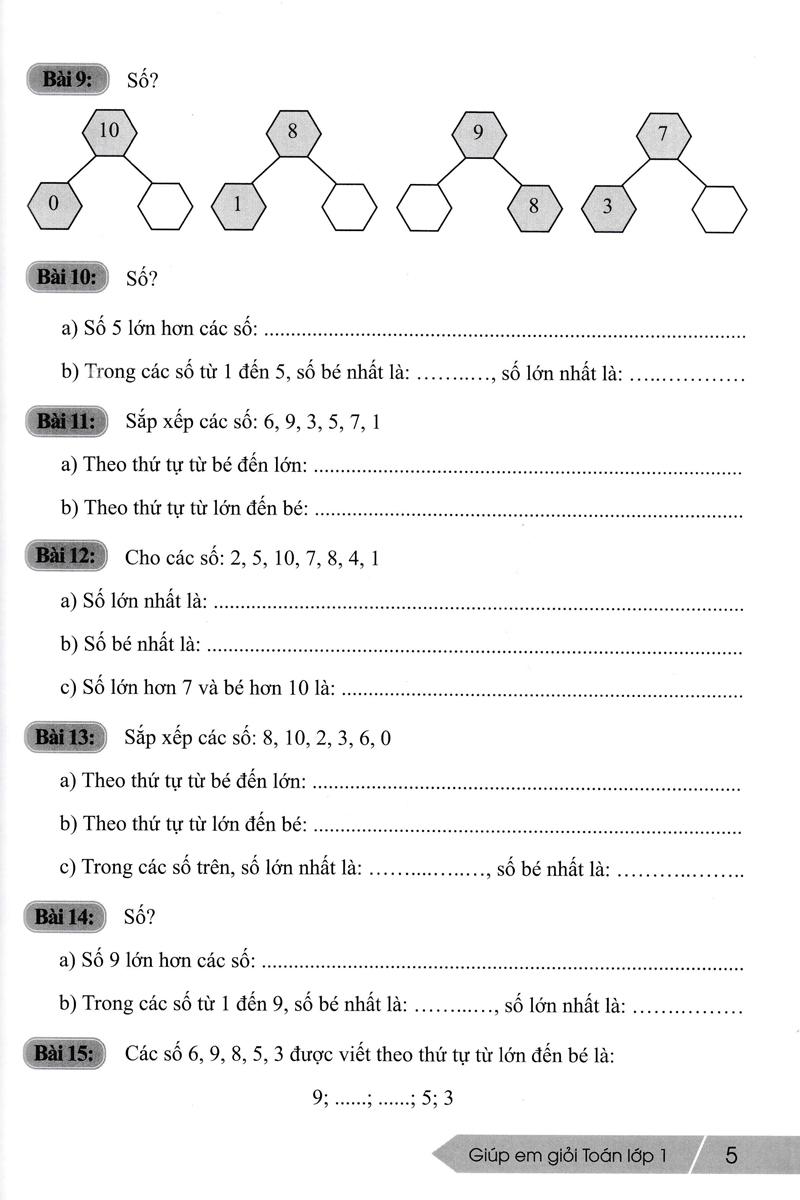 Giúp Em Giỏi Toán Lớp 1 (Biên Soạn Theo Chương Trình Giáo Dục Phổ Thông Mới)