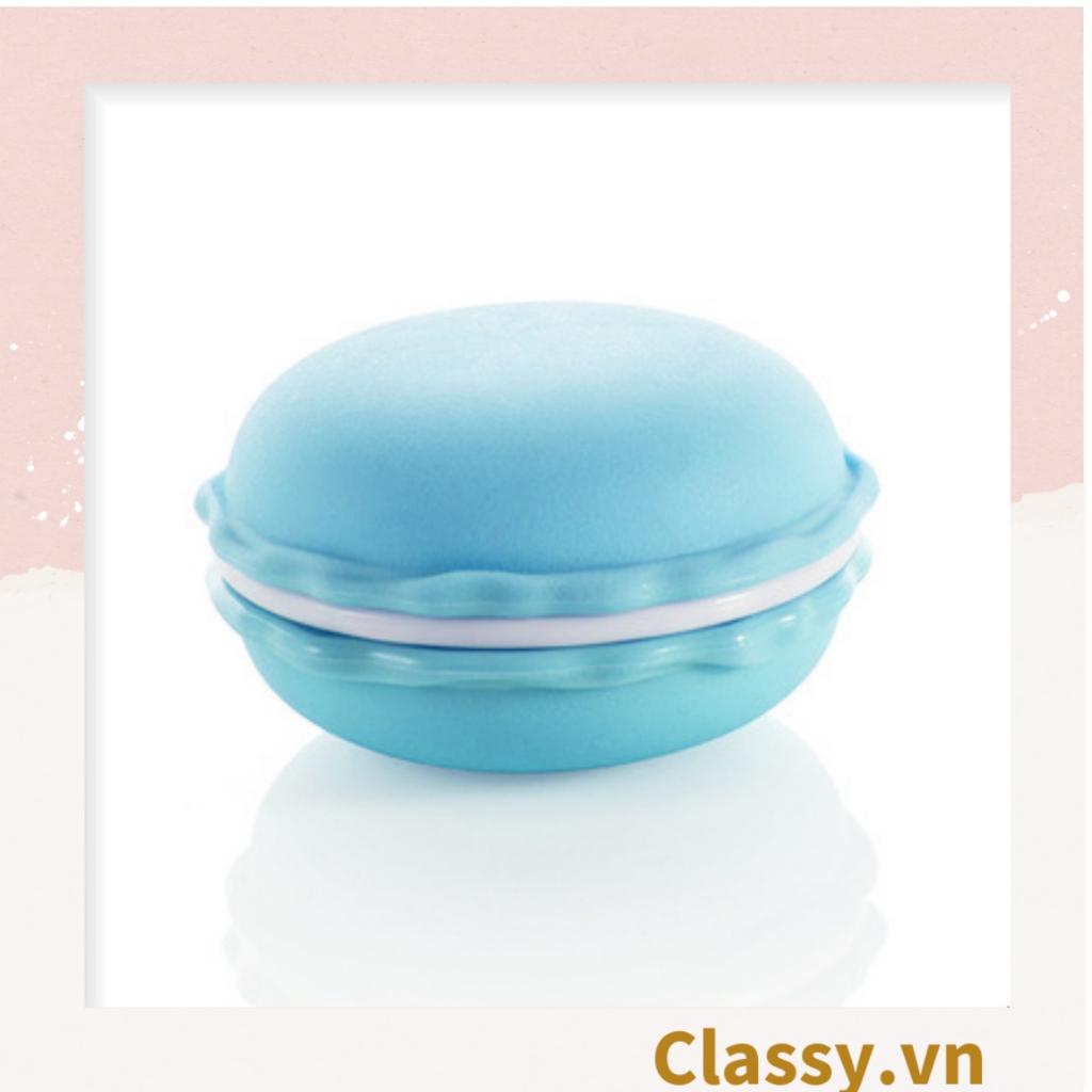 Hộp đựng trang sức, bông tai khuyên tai hoặc phụ kiện hoặc tai nghe hình bánh Macaron PK1713