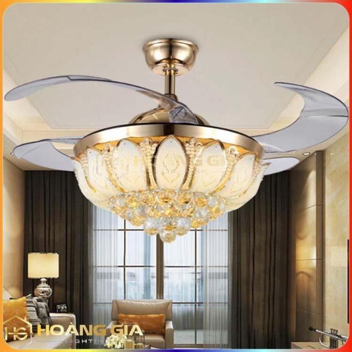 Quạt Trần Đèn Hiện Đại Động Cơ DC Tiết Kiệm Điện,Lõi Đồng 6 Tốc Độ Gió, 3 Màu Ánh Sáng,Đảo Chiều Hút Ẩm