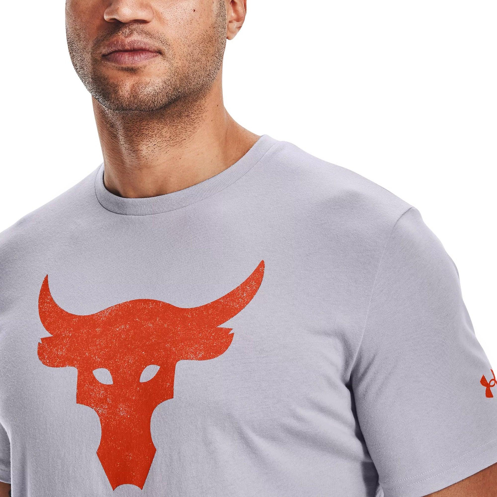 Áo thun tay ngắn thể thao nam Under Armour Project Rock Brahma Bull - 1361733-011