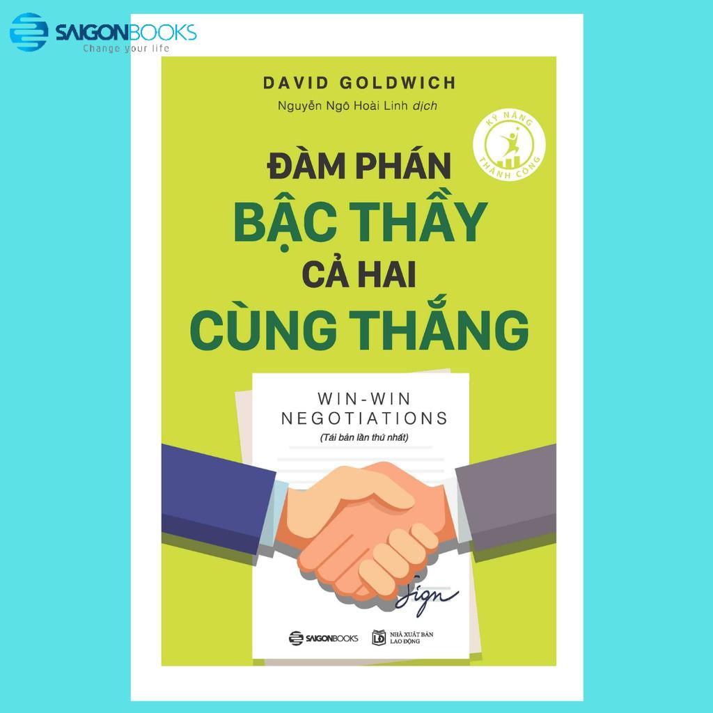 Đàm phán bậc thầy, cả hai cùng thắng - Tác giả David Goldwich