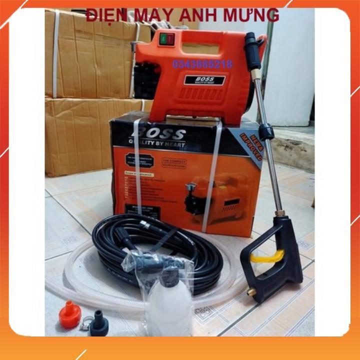 máy rửa xe boss BO 3000w dây 15m súng dài BH 12tháng