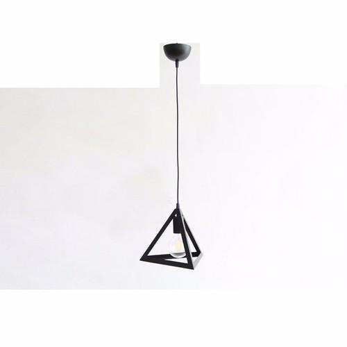 Đèn thả trần trang trí phòng ăn phòng khách , đèn thả trần đơn hình tam giác, hình vuông, hình bầu dục -T03