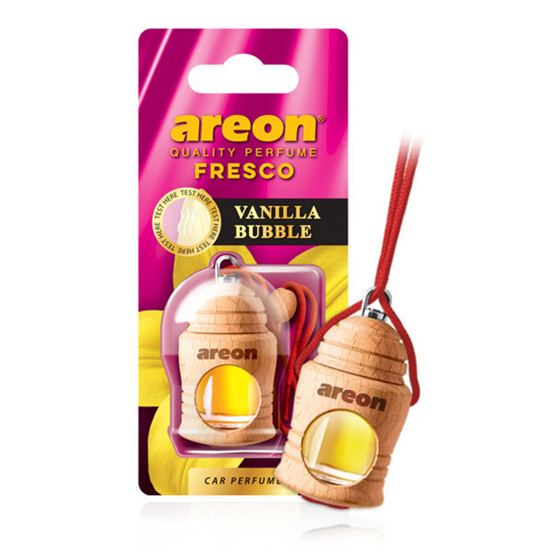 Tinh dầu treo xe ô tô Areon Fresco Vanilla Bubble Gum